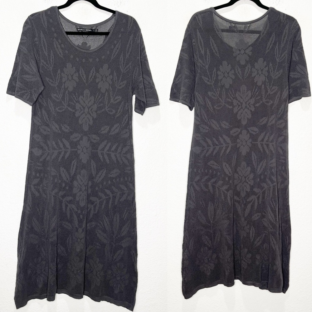 Gudrun Sjoden Gray Midi Dress